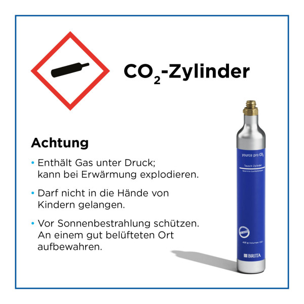 Personalverkauf - 4er-Pack CO 2 für Yource Wasserbars